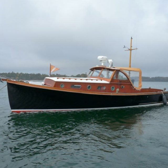 SOLD – 35′ William Frost Downeast Style Lobster Yacht